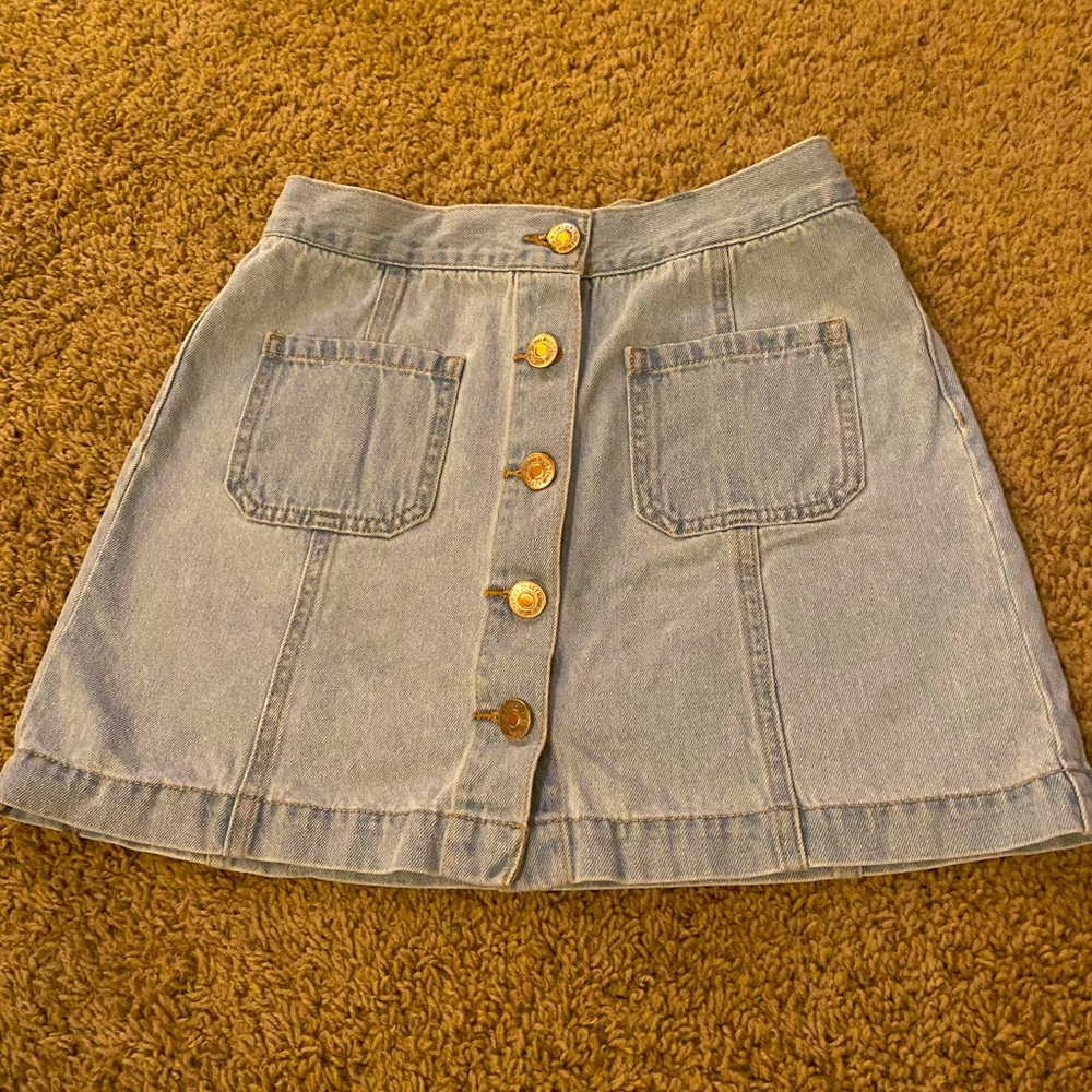 Jean skirt
